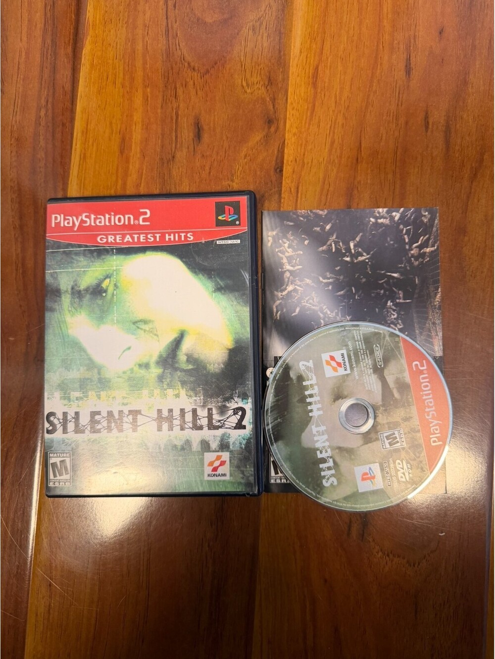 Konami Silent Hill 2 (PlayStation 2, 2002) Greatest Hits PS2 Complete CIB